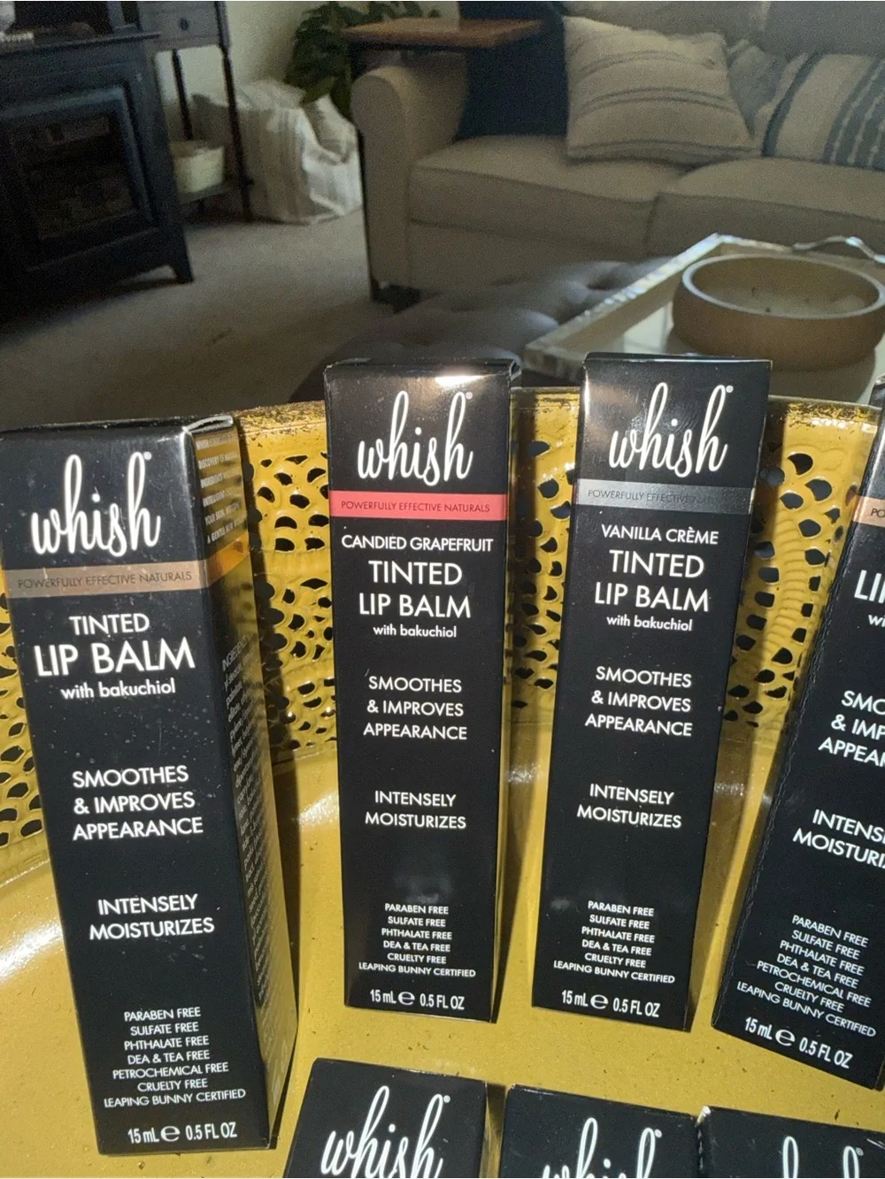 Whish Tinted Lip Balm -Assorted Shades. $9 ea . ( MSRP-$26 ea) best lip balm!!!!